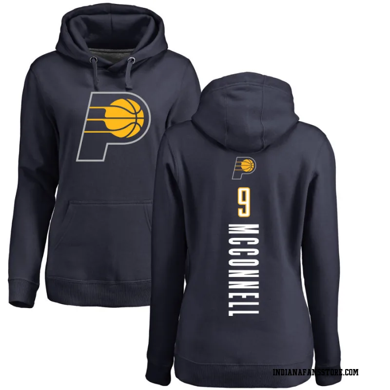 Navy Women's T.J. McConnell Indiana Pacers Backer Pullover Hoodie